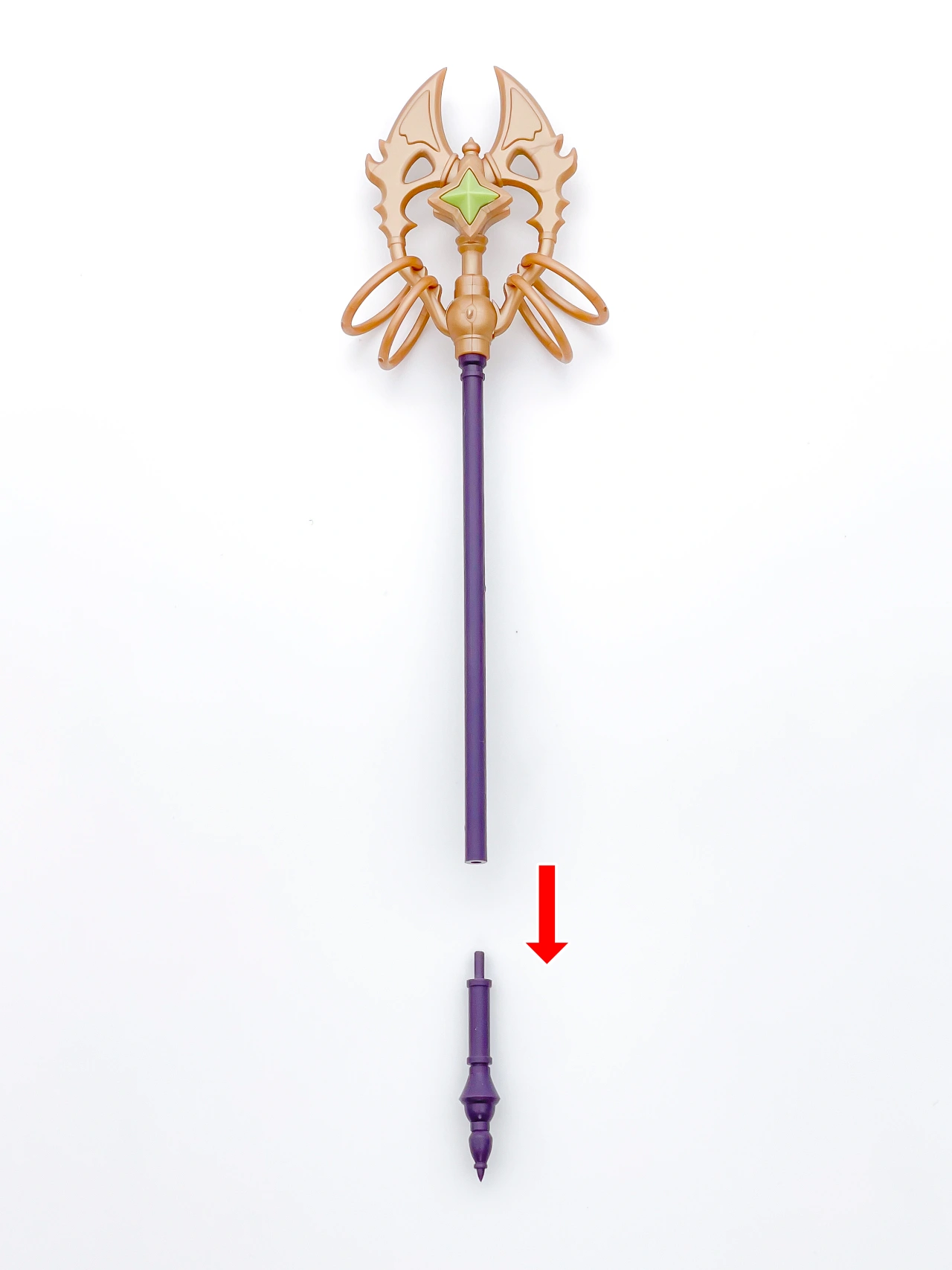 【レビュー】アルカナディア ユクモの武器 錫杖・仕込み刀の画像05